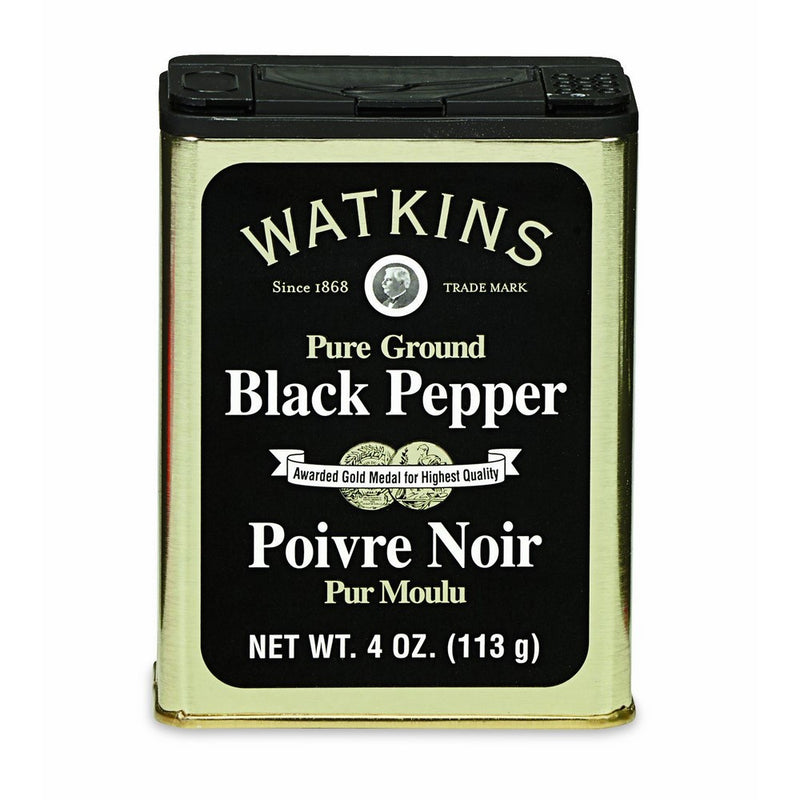 Watkins Ground Black Pepper ( 4oz )