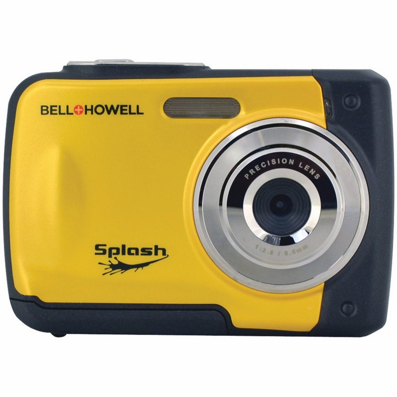 BellHowell Splash WP10-Y 16.0 Megapixel Waterproof Digital Camera with 2.4-Inch LCD & HD Video (Yellow)