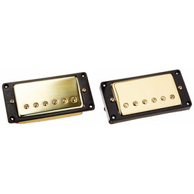 Kmise 1set Humbucker Pickup Gold for Gibson Les Paul Replacement