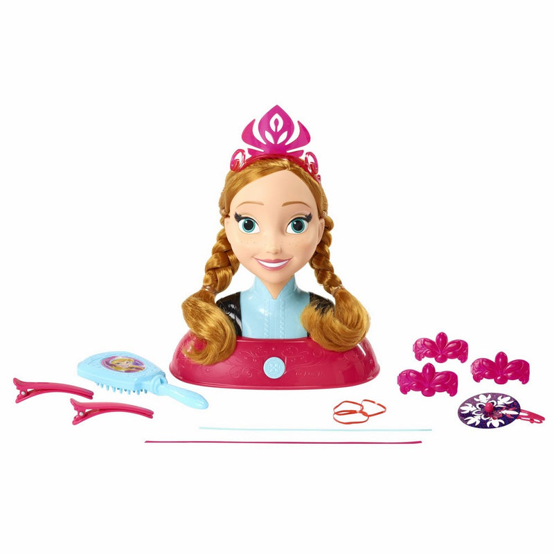 Frozen Disney Anna Styling Head Playset