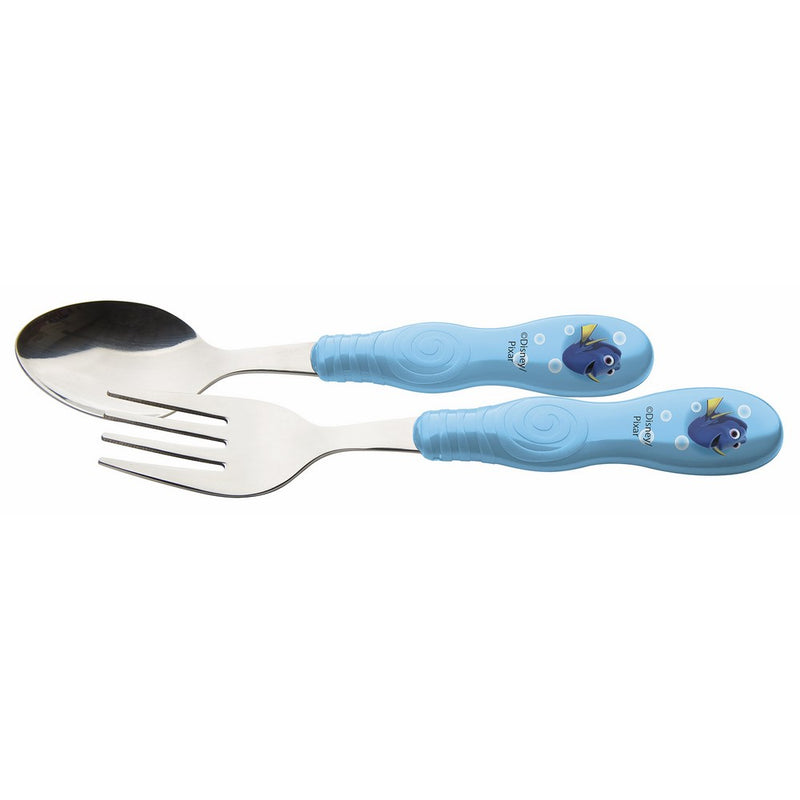 Zak Designs Finding Dory Fork and Spoon Set, Dory