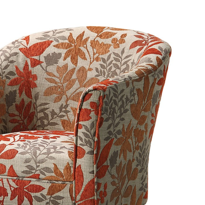 Colorfully Catchy Accent Chair, Multicolor