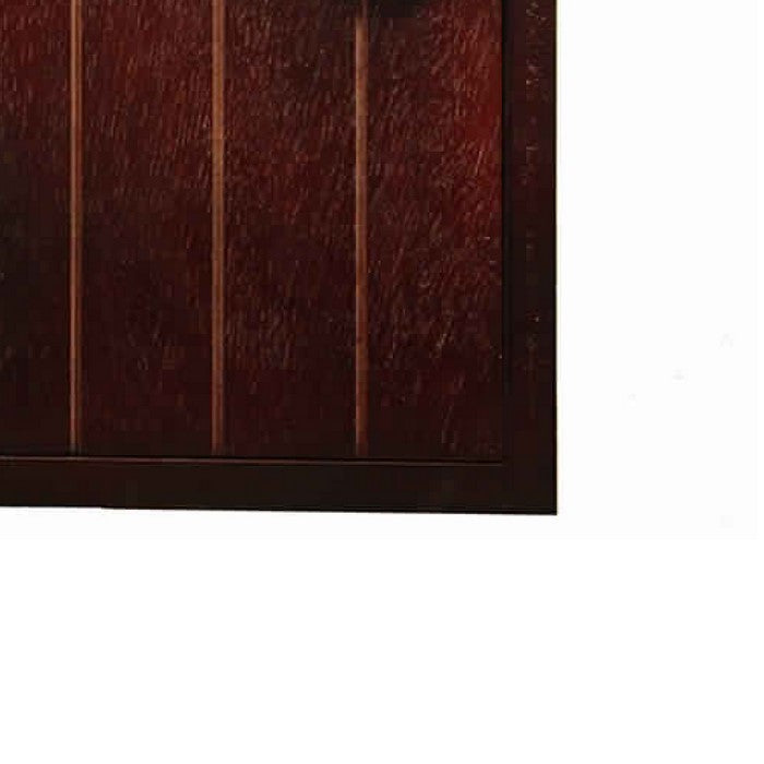 Wall Mounting Wooden Key Holder Cabinet with 16 Pegs, Brown