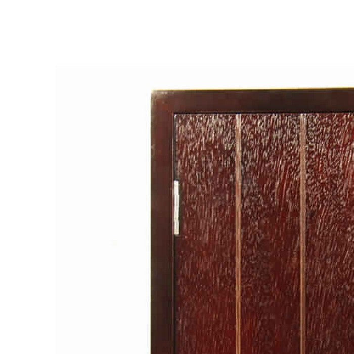Wall Mounting Wooden Key Holder Cabinet with 16 Pegs, Brown