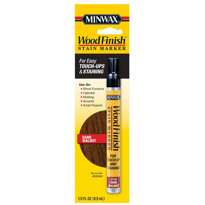 Minwax 63487000 Wood Finish Stain Marker, Dark Walnut