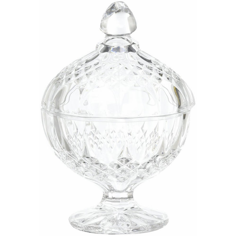 Luminarc Arc International Longchamp Diamax Footed Candy Dish, 4.5" x 5.75", Clear