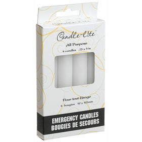 Candle-LiteHousehold Emergency Candles4-Mfg# 3745595 - Sold As 12 Units