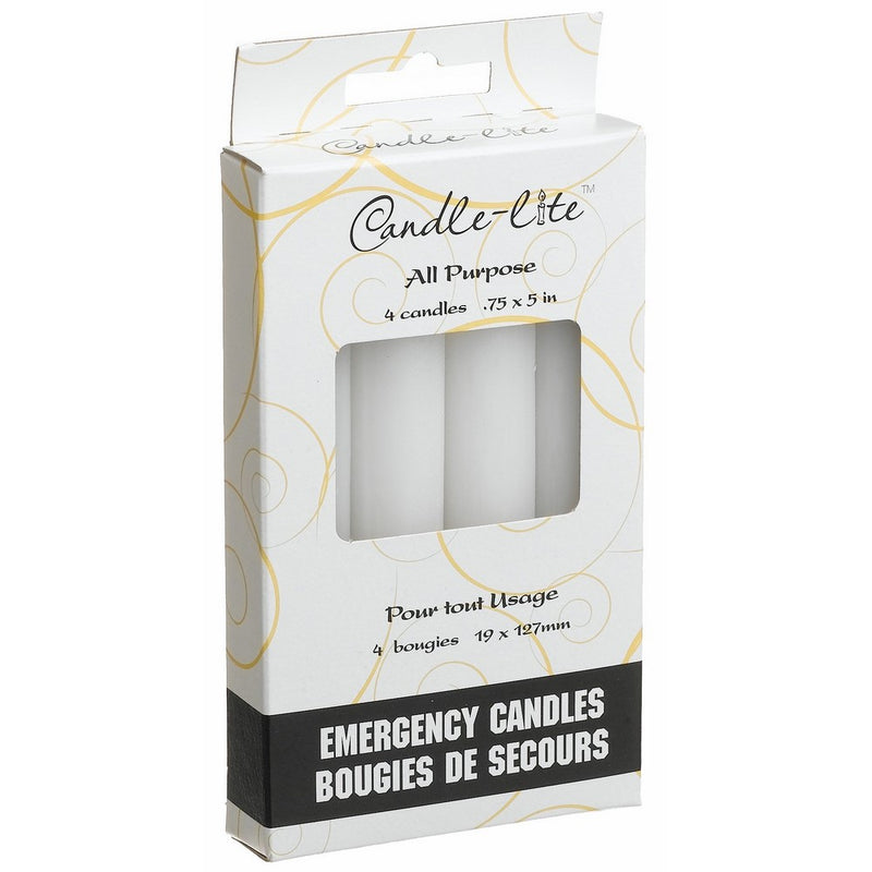 Candle-LiteHousehold Emergency Candles4-Mfg# 3745595 - Sold As 12 Units