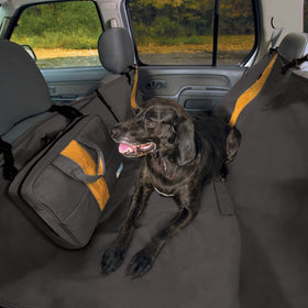 Kurgo Wander Dog Hammock & Pet Seat Cover – Stain Resistant – Water Resistant – Universal Fit