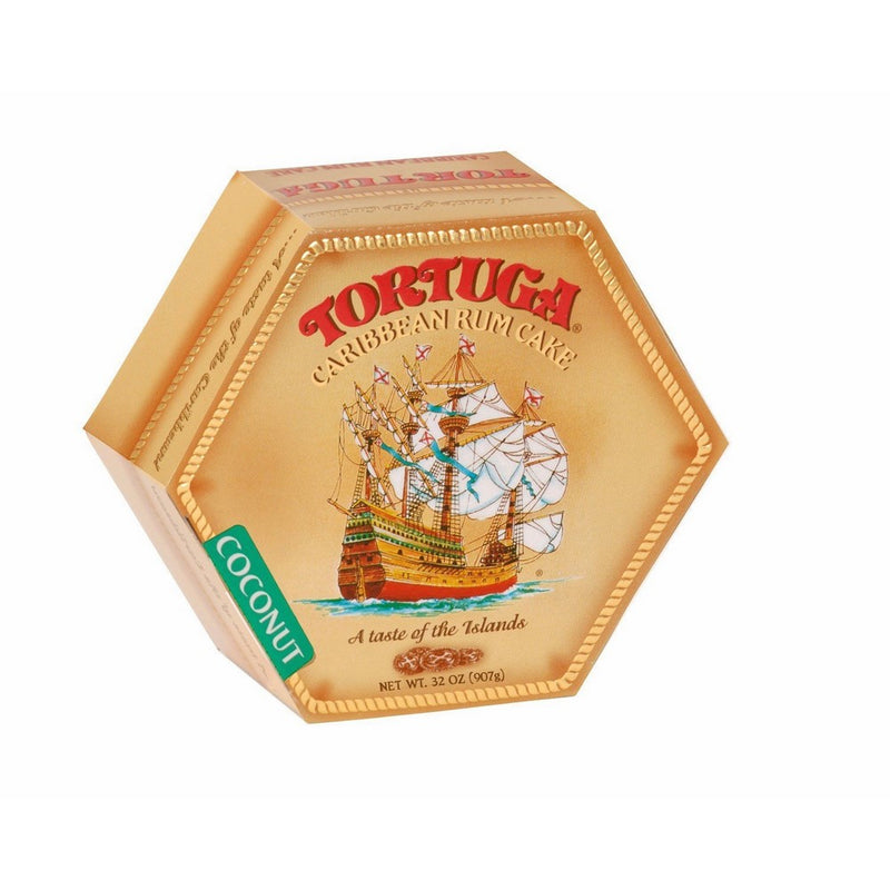 Tortuga Caribbean Rum Cake, Coconut, 32 -Ounce Box