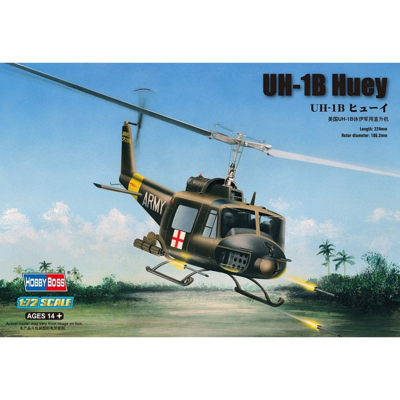 Hobby Boss UH-1B Huey Helicopter Model Building Kit