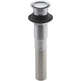 KOHLER K-7124-CP Pop-Up Clicker Drain, Polished Chrome