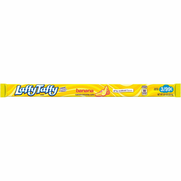 Laffy Taffy Rope, Banana, 0.81 Ounce (Pack of 24)