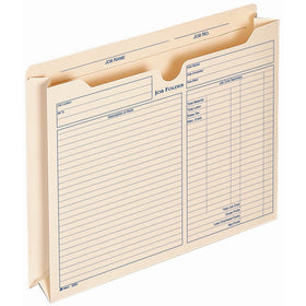 Adams 2 Inch Expanding Job Folder, 9.5 x 11.75 Inches, Manila, 15 per Pack (9294E)