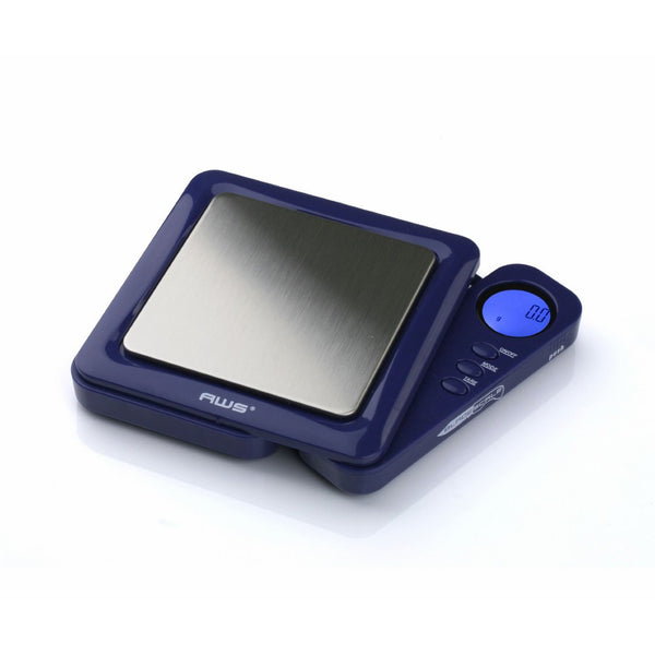 American Weigh Scale Blade Digital Pocket Scale, Blue, 605 X 0.1 G