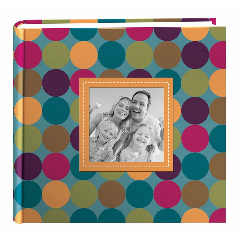 Pioneer Designer Raised Frame Cover Photo Album, Dots