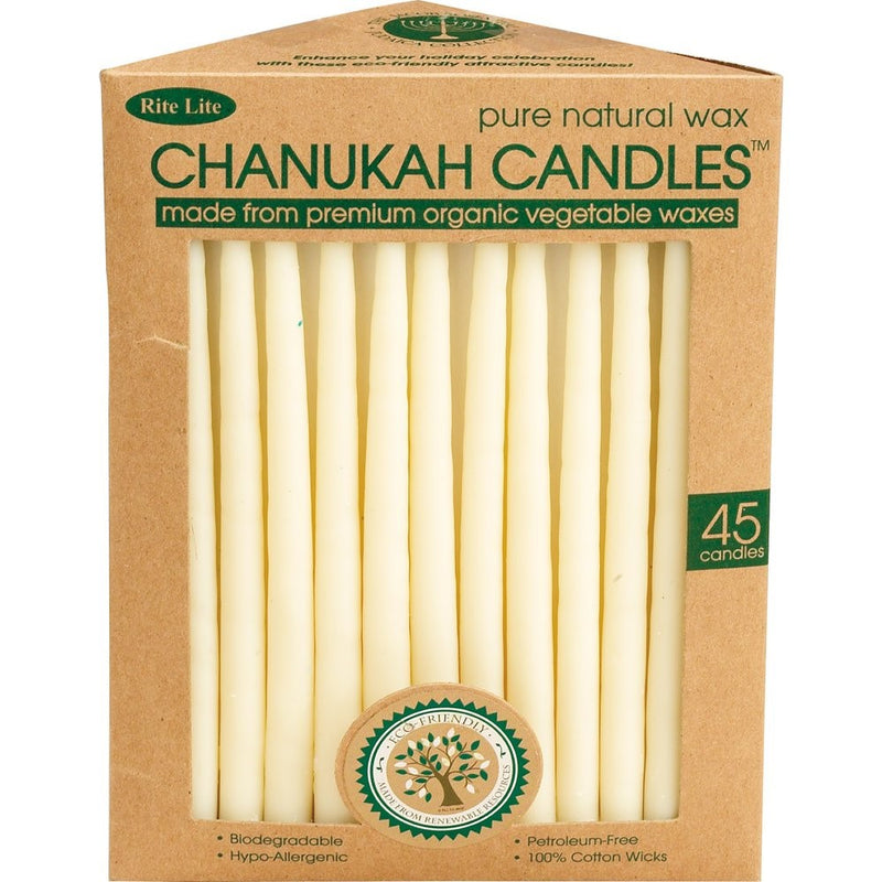 Rite Lite Vegetable Wax Chanukah Candles