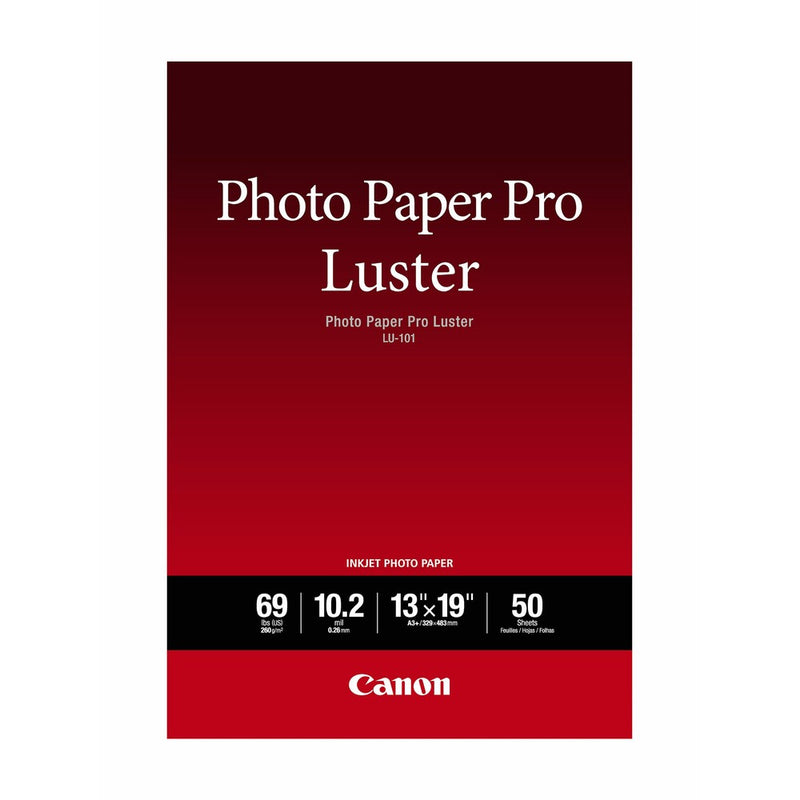 Canon Luster Photo Paper, 13" x 19" (50 Sheets) (LU-101 13X1950)