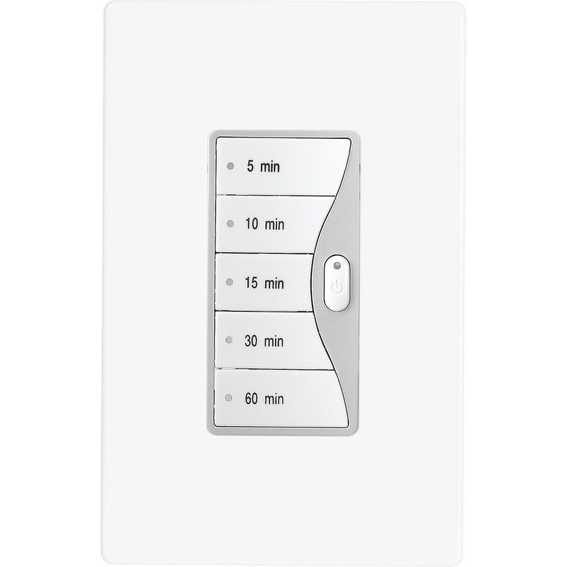 Eaton 9590WS ASPIRE 1800-Watt 15 Amp 5-Button Minute Timer, White Satin