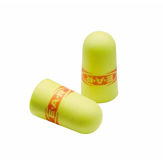 3M E-A-Rsoft SuperFit 33 Uncorded Earplugs, Hearing Conservation 312-1256 in Poly Bag Regular Size