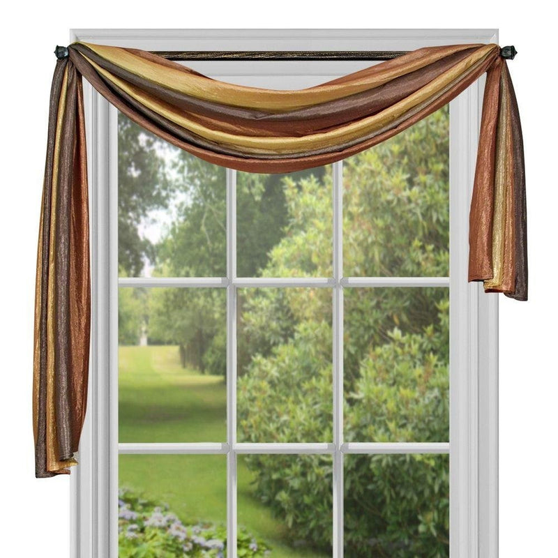 Achim Home Furnishings Ombre Scarves, 50 by 144-Inch, Autumn