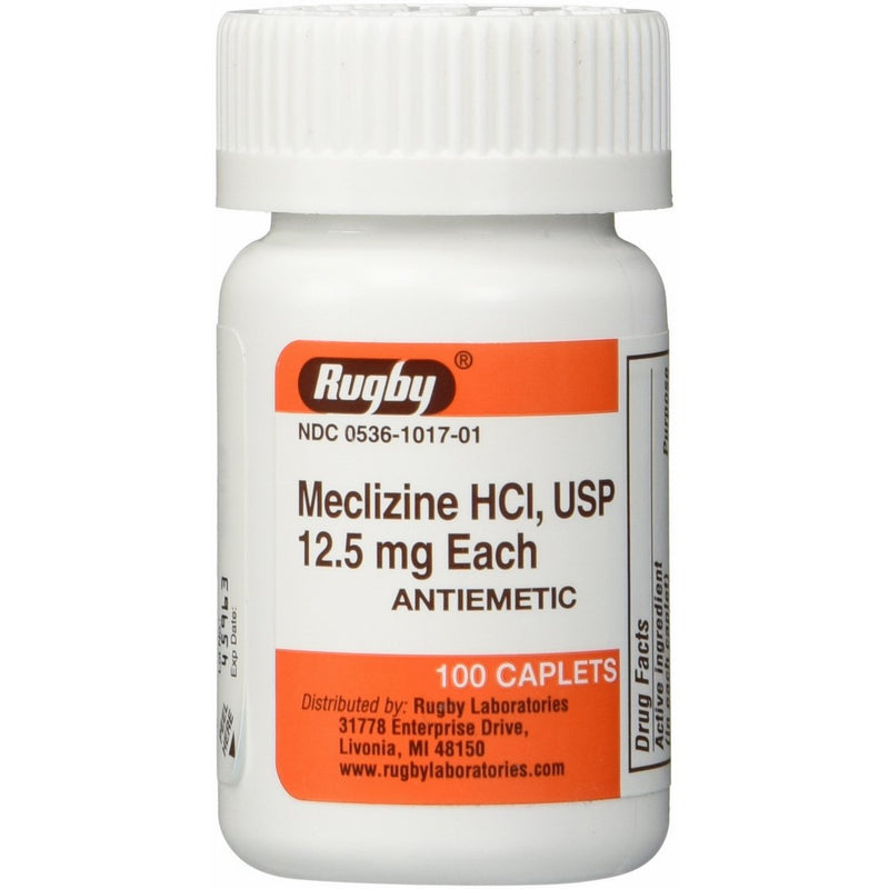 Meclizine Tablets 12.5mg 100ct