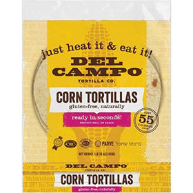 Del Campo Soft Corn Tortillas – 6 Inch Round 1 Lb. Bag. 100% Natural, Gluten Free and All-Corn Authentic Mexican Food. Many Serving Options: Wraps, Tacos, Quesadillas or Burritos, Kosher. (16ct.)
