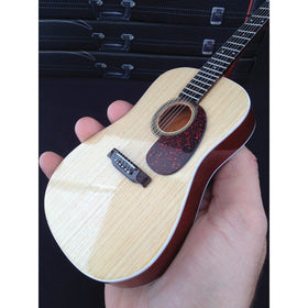 Axe Heaven AC-001 10-Inch Classic Natural Finish Acoustic Miniature Guitar Replica Collectible, Rosewood Finish Back