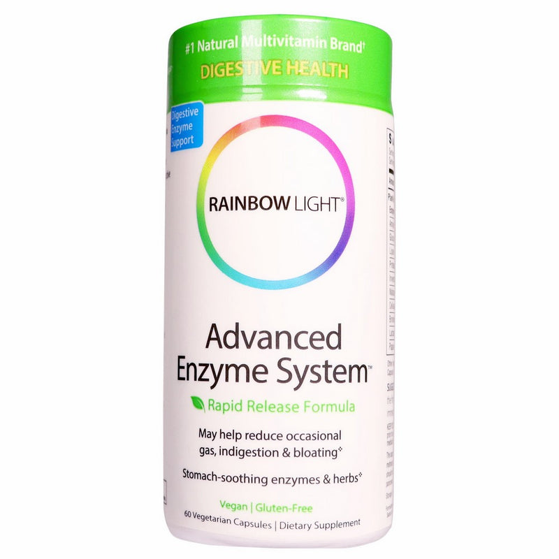 Rainbow Light Advanced Enzyme System 60 vegetarian capsules