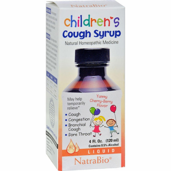 Natrabio Childrens Cough Syrup Cherry Berry - 4 Fl Oz