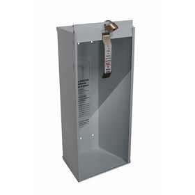 Sandusky Lee 8013-9 Fire Extinguisher Cabinet, Industrial Grade, 10 lb, White