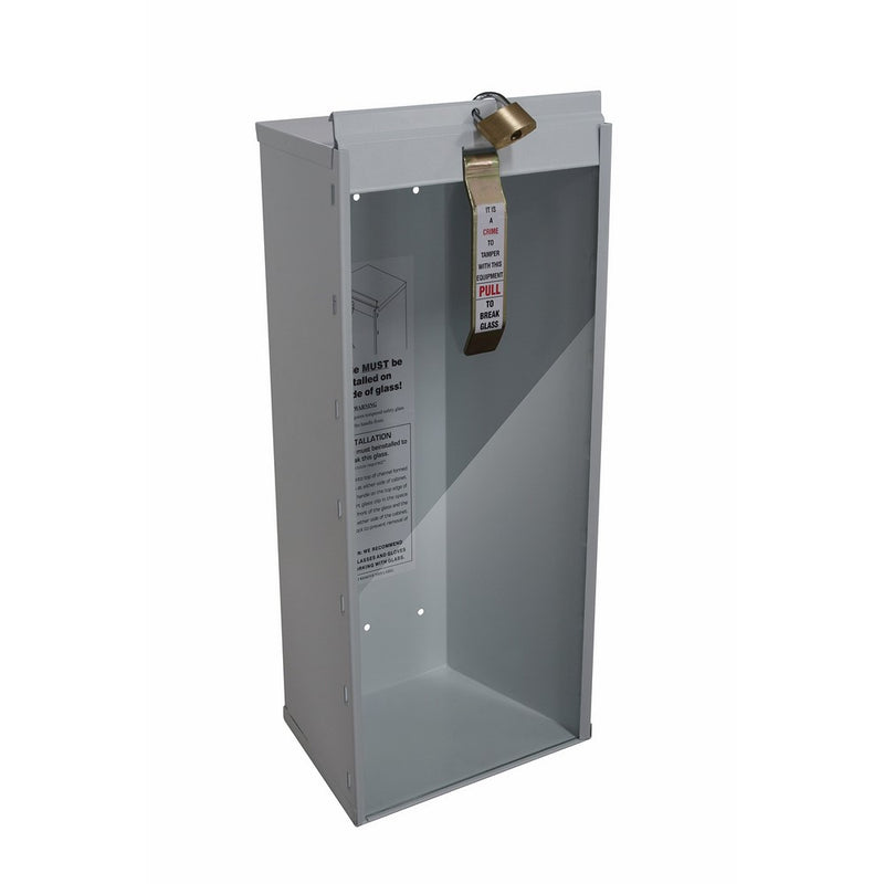 Sandusky Lee 8013-9 Fire Extinguisher Cabinet, Industrial Grade, 10 lb, White