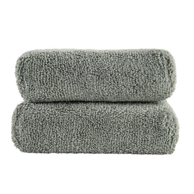 Chemical Guys MIC29502 Workhorse Gray Premium Grade Microfiber Applicator, Metal (Pack of2)