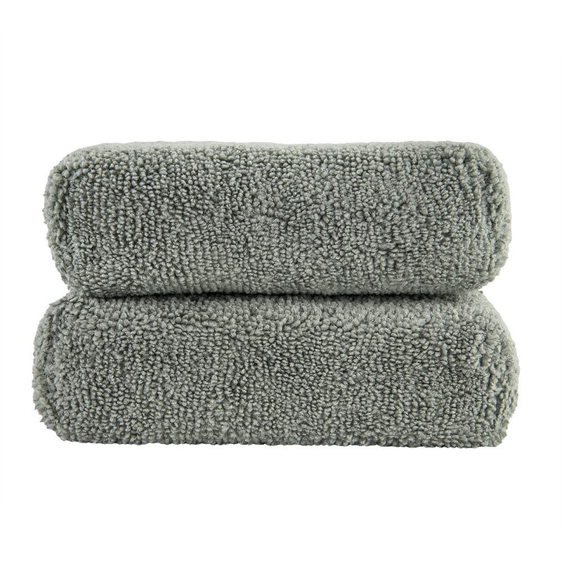 Chemical Guys MIC29502 Workhorse Gray Premium Grade Microfiber Applicator, Metal (Pack of2)