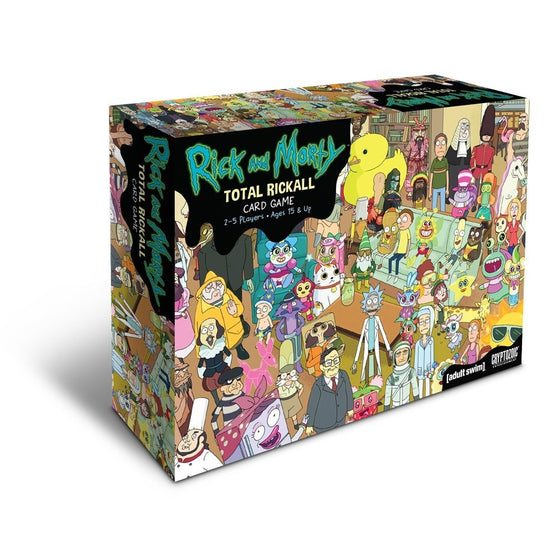 Cryptozoic Entertainment Rick and Morty Total Rickall Cooperative Card Game