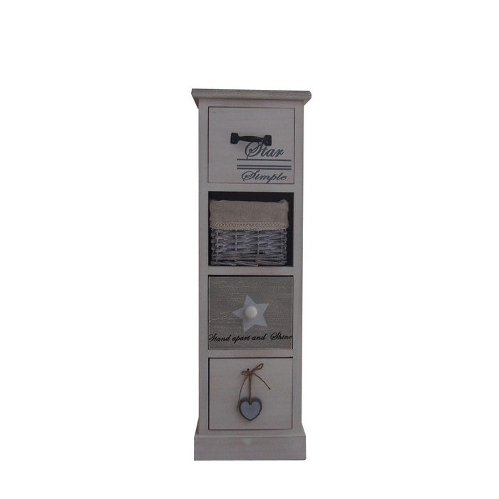 Country Style Wood Cabinet by Urban Port