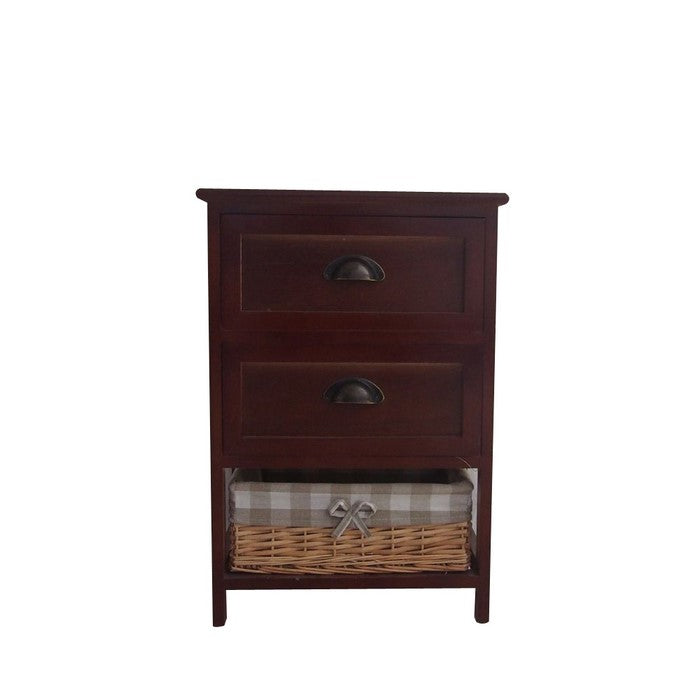 Dark Brown Wood Cabinet by Urban Port