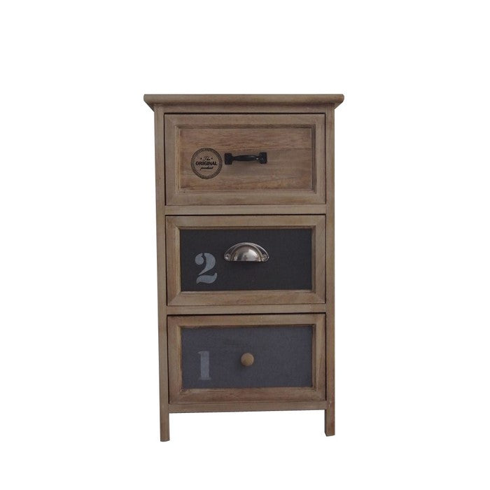 Antiqued Finished Wood Cabinet By Urban Port, Antique