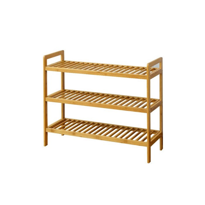Three Tier Bamboo Shoes Rack By Urban Port