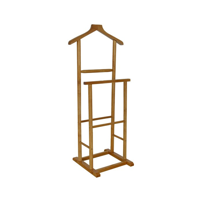 Antiqued Double  Men Suit Valet Stand with Suit Hanger by Urban Port