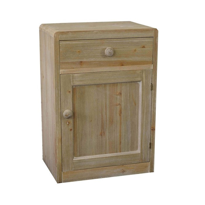 Natural Finished End Cabinet by Urban Port