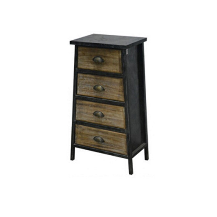Contemporary Four Drawer Cabinet by Urban Port