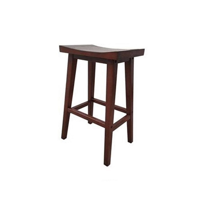Saddle Barstoolt In Elegant Birch Wood Small By Urban Port