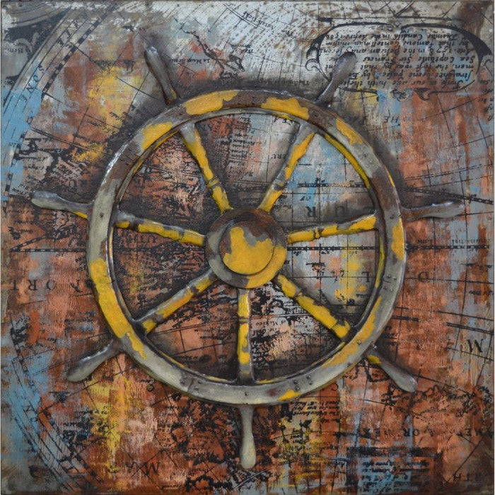 Nautical Voyage Metal WallDecor by Urban Port