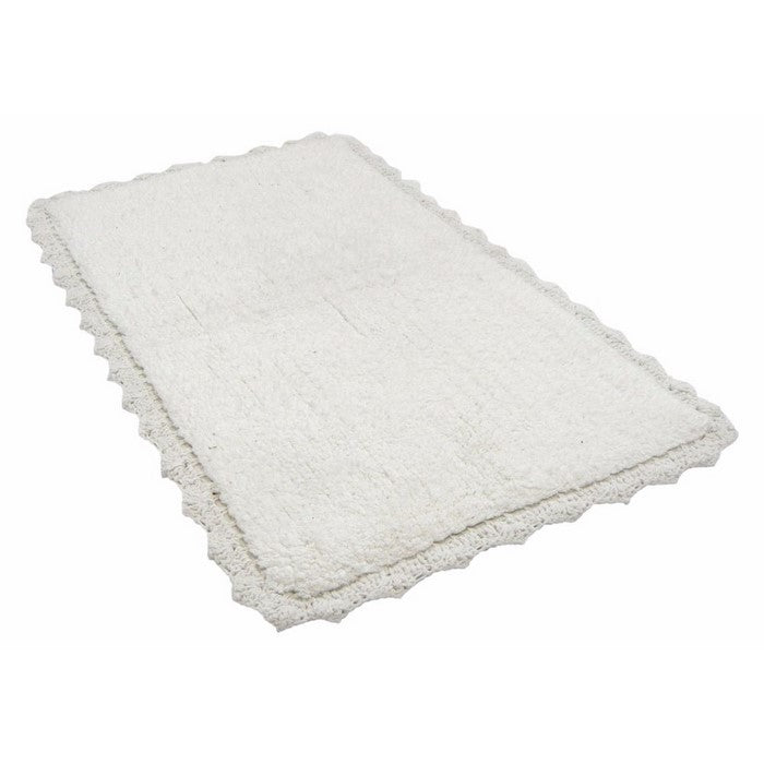 White Crochete Mat