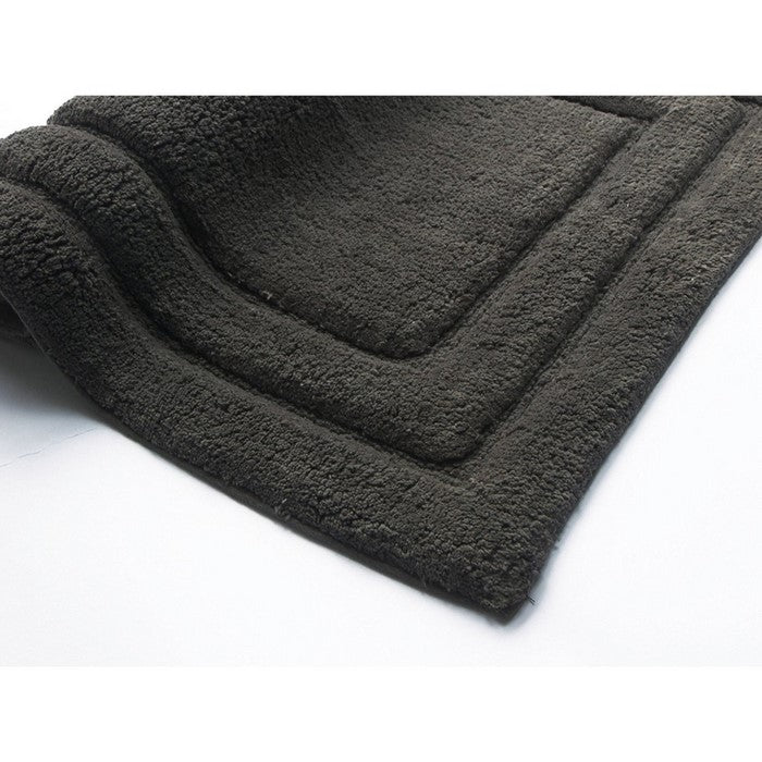 Classic Cotton Bath  Runner, Platinum Grey