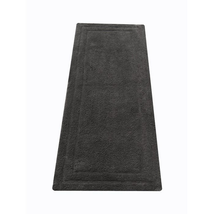 Classic Cotton Bath  Runner, Platinum Grey