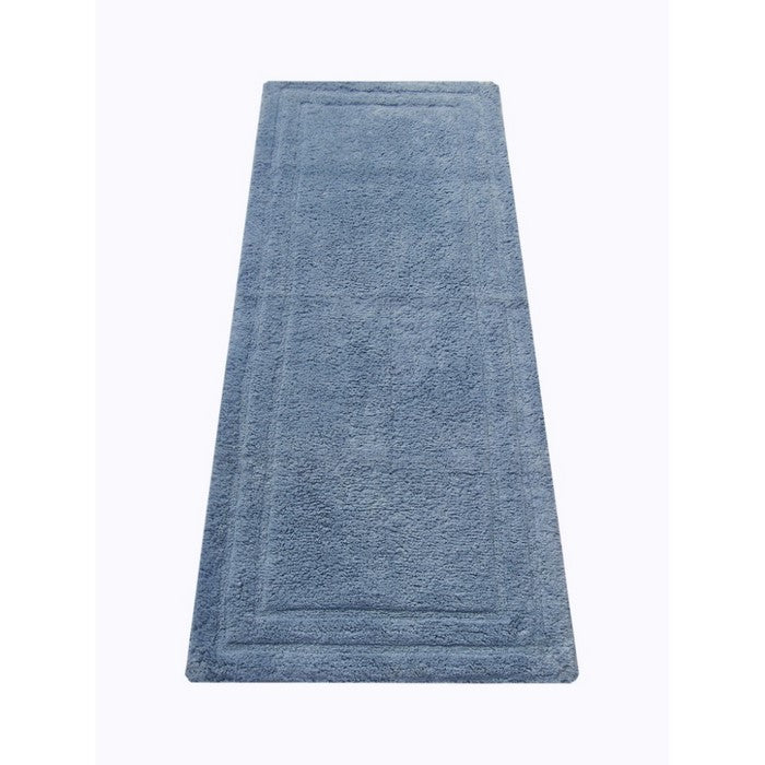 Soft Classic Bath  Runner, Powder Blue