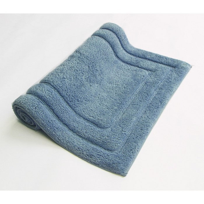 Soft Classic Bath  Runner, Powder Blue