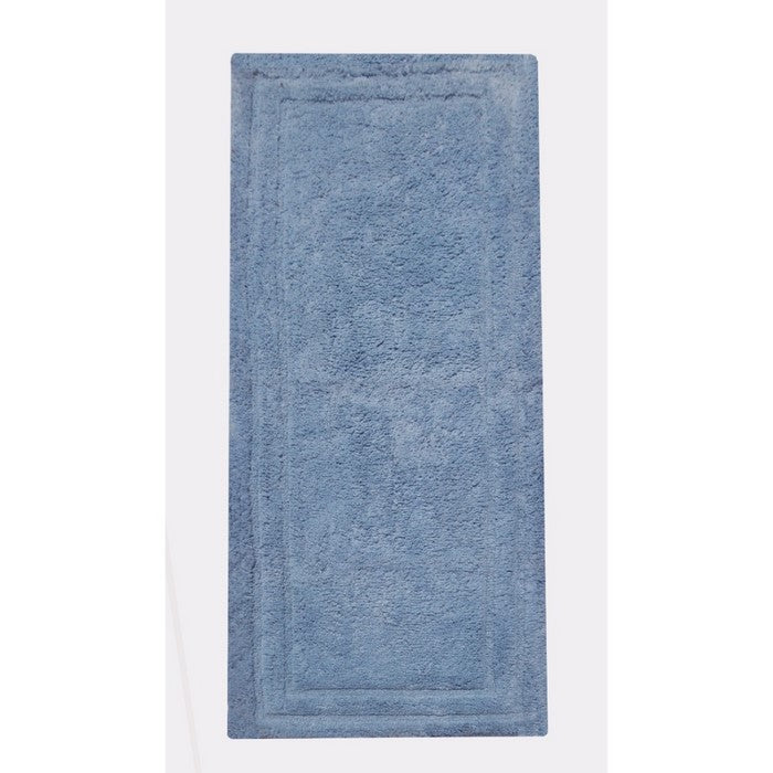 Soft Classic Bath  Runner, Powder Blue